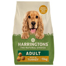 Harringtons Adult Active Working Dog Rich In Turkey & Rice Dry Dog Food - 15kg