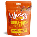 Wagg 3 Bird Roast Dog Treats 100g