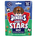 Denzels Footy Stars Beef Dog Treats 90g