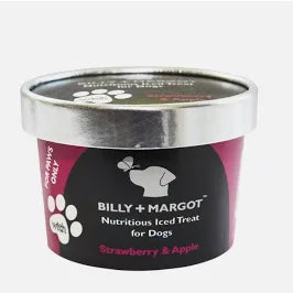 Billy and Margot Strawberry and Apple Ice Cream 160ml