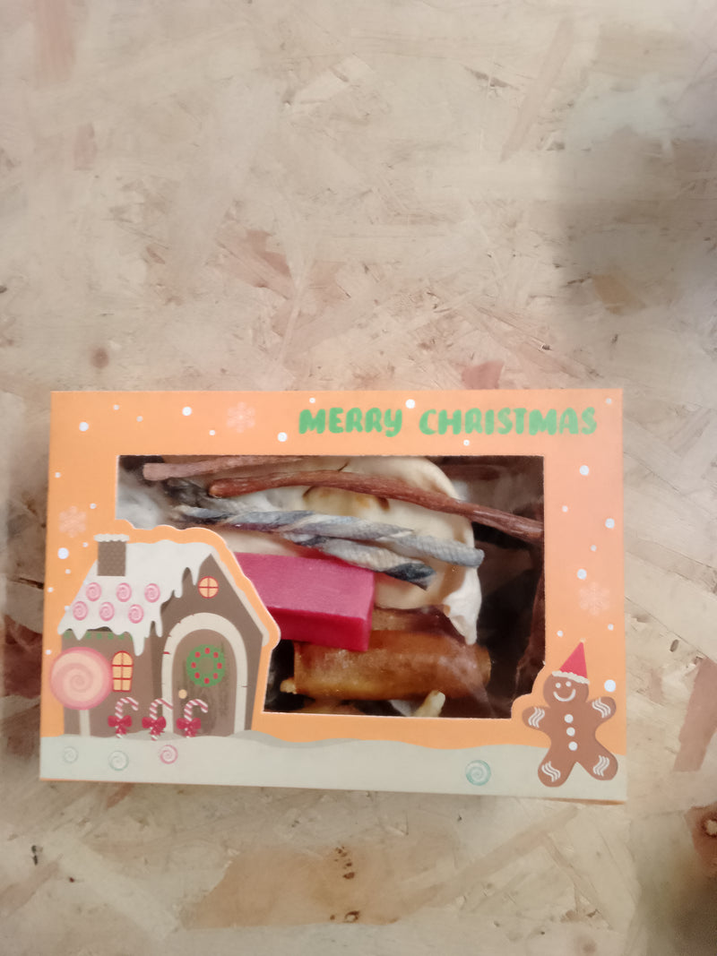 Christmas Dog Natural Treat Box