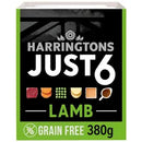 Harringtons Just 6 Complete Grain-Free Wet Dog Food Lamb
 Delicious Gravy 380g