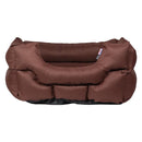 Bunty Woodland Waterproof Dog Bed Brown Medium 64cm x 48cm
