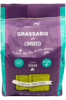 Silvermoor Grassabix with Linseed 2kg