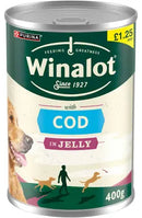 Winalot Adult Wet Dog Food Cod in Jelly 400g