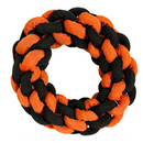 Hem and Boo Covered Rope Ring Heavy Duty Tug Dog Toy