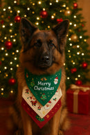 Dog Christmas Bandana - Small