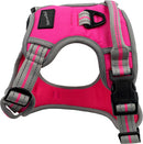Hem & Boo - Pink - Sports Dog Harness – No Pull Everyday Walking Harness – Reflective & Adjustable - Small