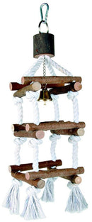Trixie Natural Living Tower With Ropes Bird Toy