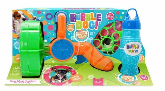 Bubble Machine and Bubbles for Dogs