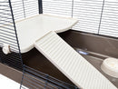 Griege Luxe 2 Large Syrian & Dwarf Hamster Cage 80 x 50 x 50cm ( with FREE Hamster Wheel)