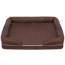 Bunty Cosy Couch Dog Bed Brown Large 117 x 93cm