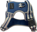Hem & Boo - Blue - Sports Dog Harness – No Pull Everyday Walking Harness – Reflective & Adjustable - Small