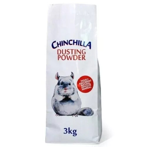 Pettex Chinchilla Dusting Powder absorbent nature sepiolite mineral bathing 3kg