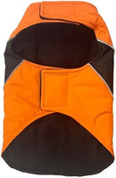 Go Walk Black & Orange Flash Gillet Dog Coat Small 34cm
