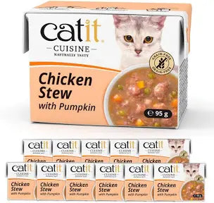 Catit Cuisine Chicken Stew with Pumpkin 95g ( web exclusive offer )