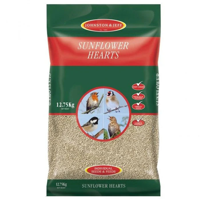 Johnston & Jeff Sunflower Hearts 12.75kg