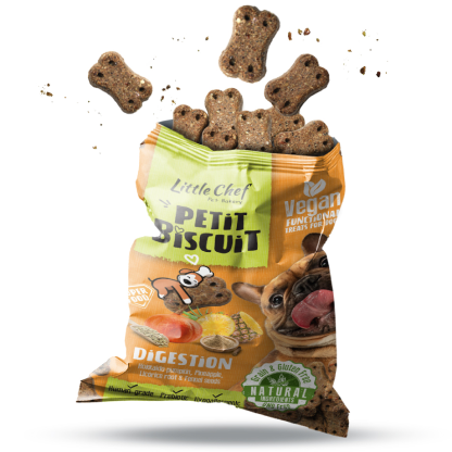 Petit Biscuit Digestion Grain and Gluten Free Dog Treats 100g