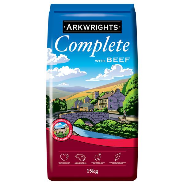 Arkwrights Beef Working Adult Dog Complete Food 15kg