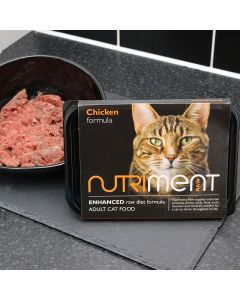 Nutriment Raw Cat Food - Chicken 500g