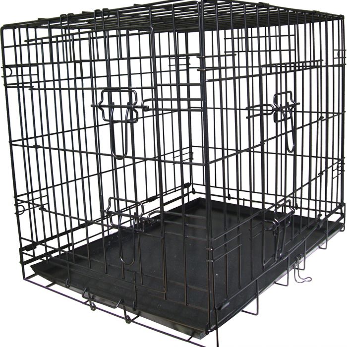 2 Door Dog Crate - Large 92x63x71cm