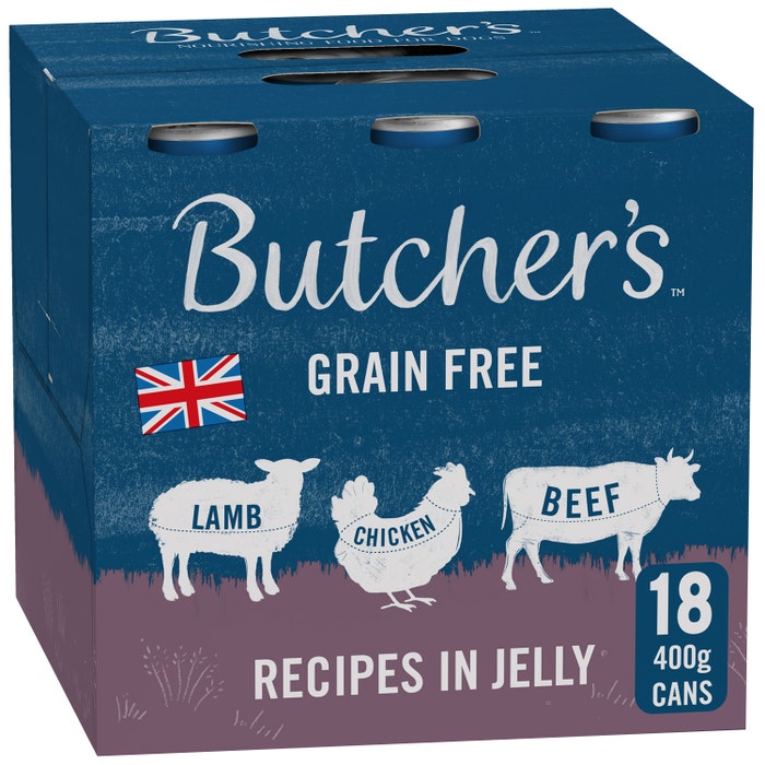 Butchers Grain Free Recipes in Jelly x 18 Cans