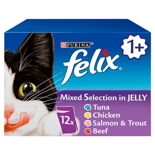 Felix Mixed Selection in Jelly 12 x 100g