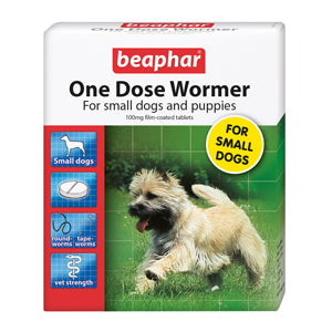 Beaphar One Dose Wormer Small Dog & Puppies up to 6kg