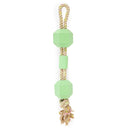 Tough Rope and Rubber Dog Toy Mint Flavout