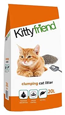 Kitty Friend Cat Litter - Clumping Absorbent 20L