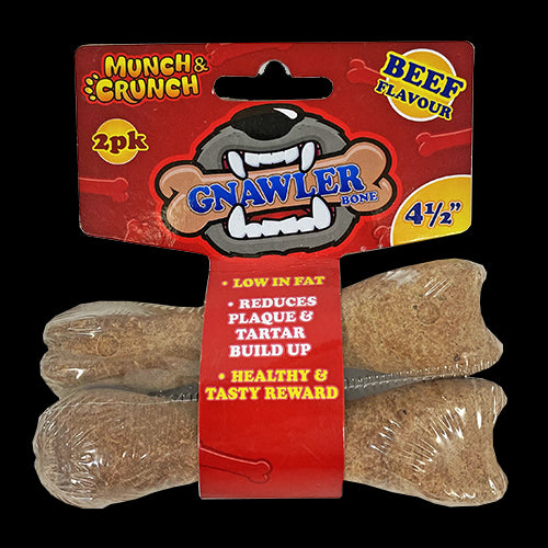 Munch & Crunch Gnawler Bone Beef 4.5"