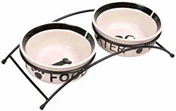 Ceramic Double Feeder - Large