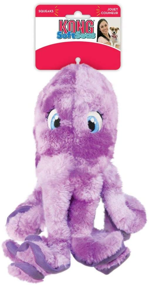 Kong SoftSeas Octopus Large Plush Dog Toy