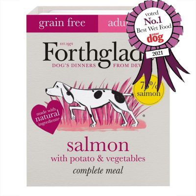 Forthglade Salmon with Potato & Veg Complete 395g Grain Free 1 Year+