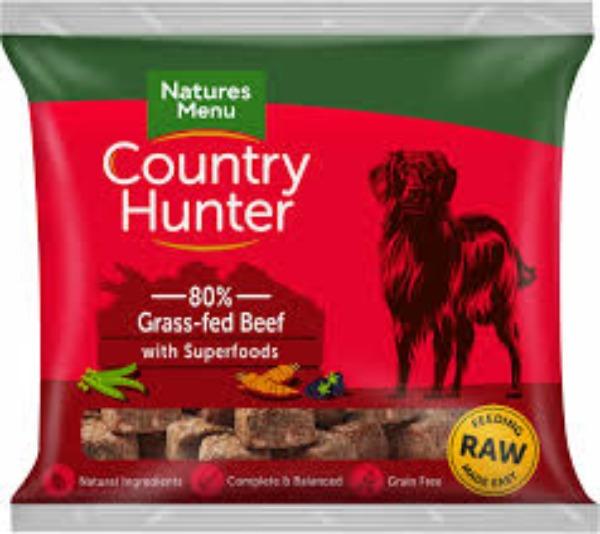 Country Hunter Grass Fed Beef Nuggets 1kg