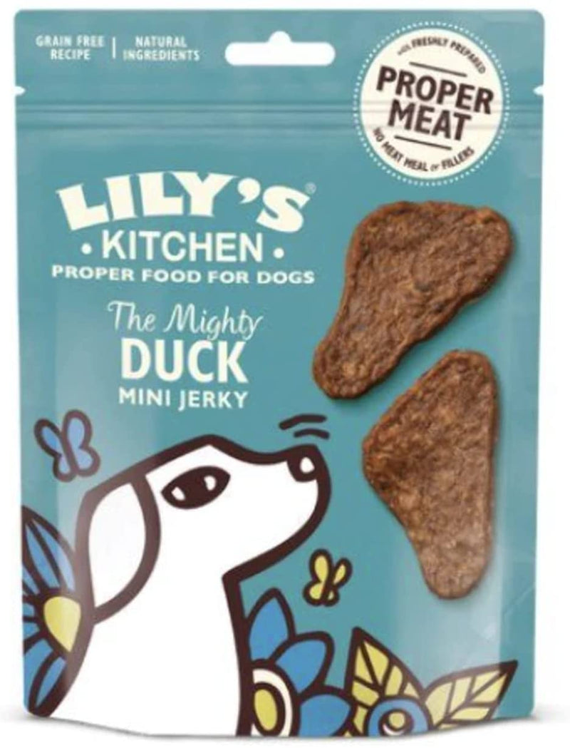 Lilys Kitchen The Mighty Duck Mini Jerky Grain Free