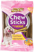 Munch & Crunch Chew Sticks Rabbit 20 Pack