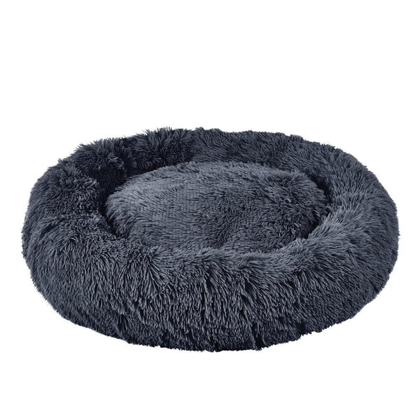 Dognut Dog Bed - Grey XLarge Outer Diameter - 130cm / Inner Diameter - 90cm / Height – 30cm