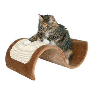 Trixie Wavy Cat Scratcher - Brown 29x50cm