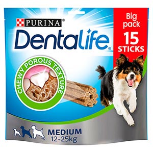 Purina Dentalife Medium Dog x 15 Sticks