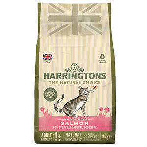 Harringtons Complete Dry Cat Food Salmon 2kg