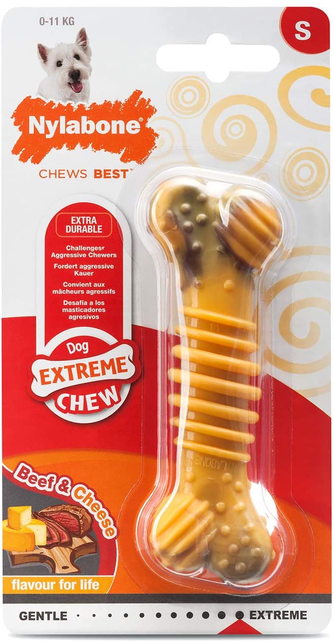 Nylabone Extreme Dog Chew Beef & Cheese