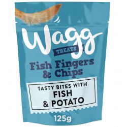 Wagg Fish Fingers & Chips 125g