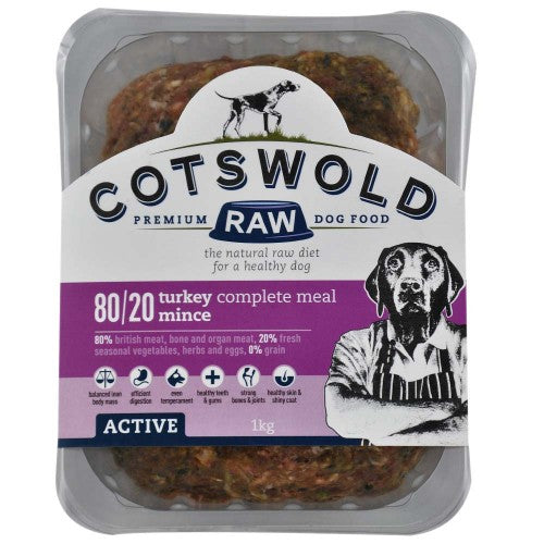 Cotswold Raw Turkey Mince 500g