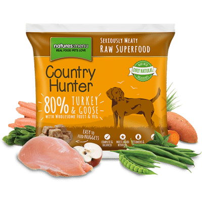 Natures Menu Turkey and Goose Nuggets 80/20 - 1kg