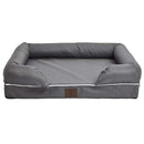 Cosy Couch Dog Bed Grey Medium 94 x77cm