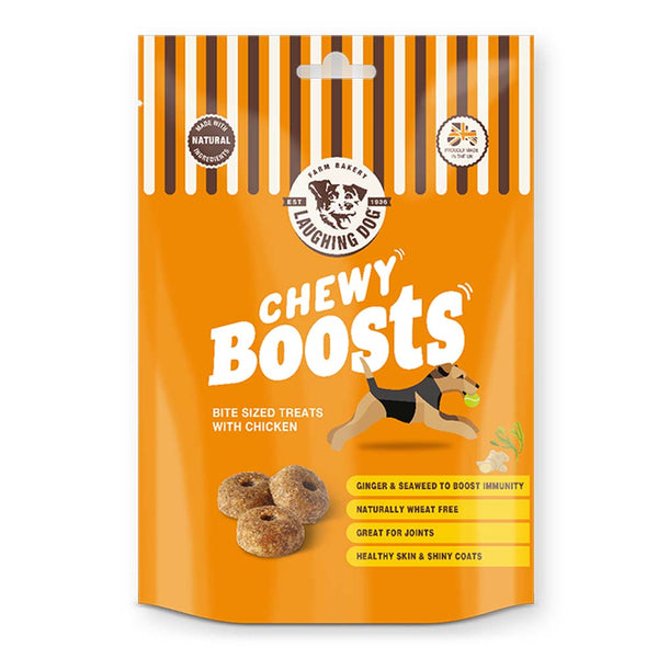 Laughing Dog Chewy Boosts Gluten Free Dog Treats 125g