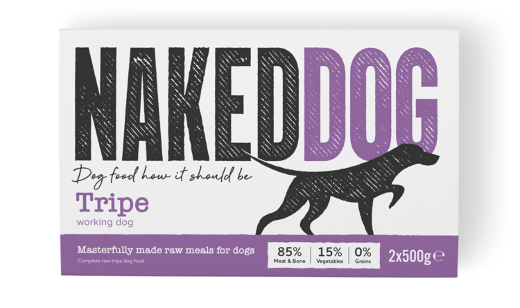Naked Dog Tripe 2 x 500g