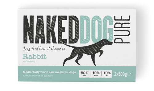 Naked Dog Pure Rabbit 2 x 500g