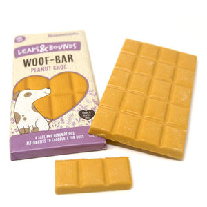 Woof Bar Chocolate & Peanut 100g